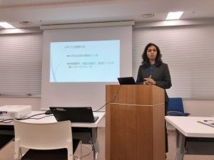 西インド・プネ大学のシュルティ先生