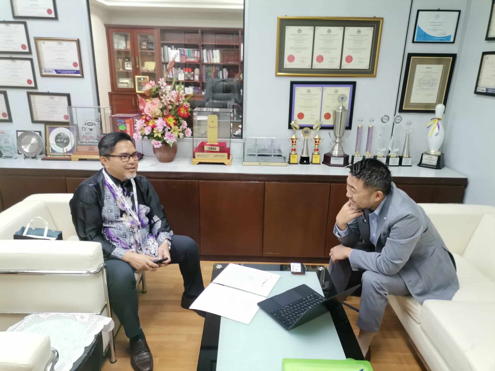 USM打ち合わせの様子