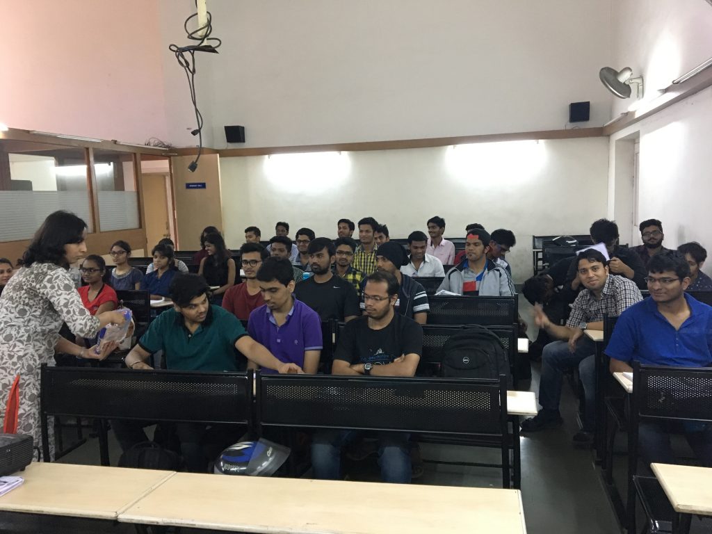 インドでの日本語授業の様子