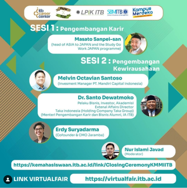 『VIRTUAL CLOSING KMMI ITB 2021』