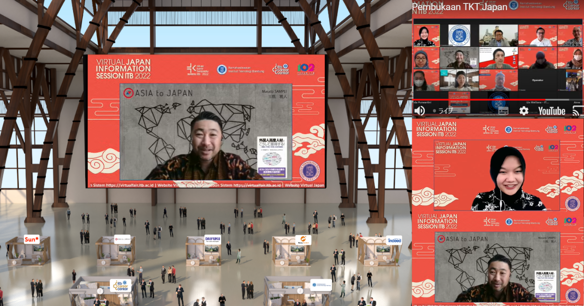 バンドン工科大学で三瓶がスピーチさせていただきました