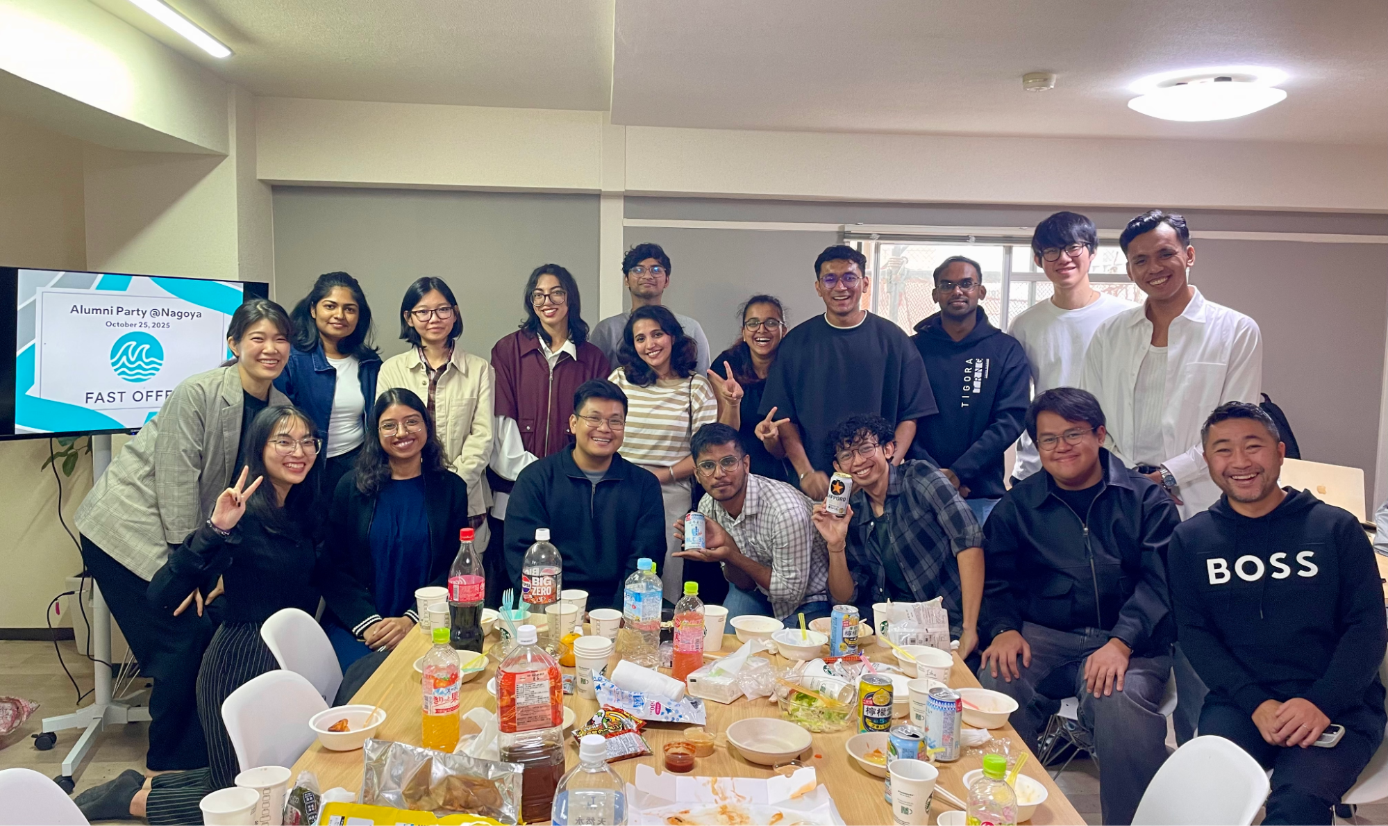 名古屋で「FAST OFFER アルムナイ（卒業生）パーティ」を初開催！ 愛知県企業で働く外国人材が集合しました